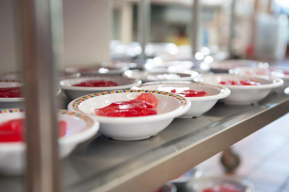 Jelly has been a school pudding staple for decades