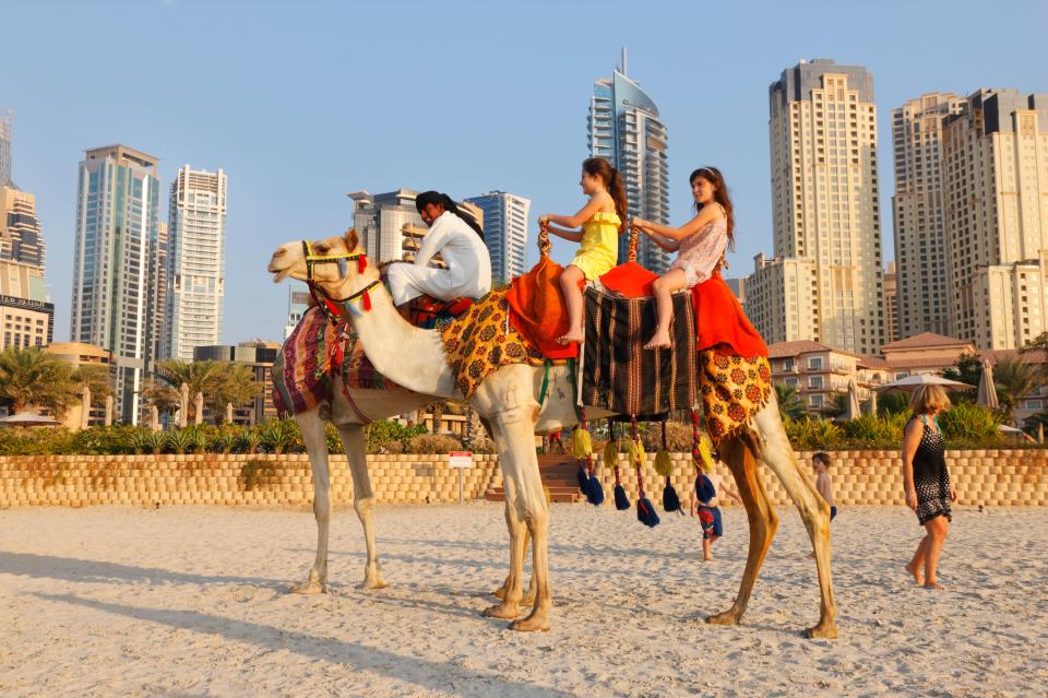 Dubai is a popular destination for Brit holidaymakers and influencers