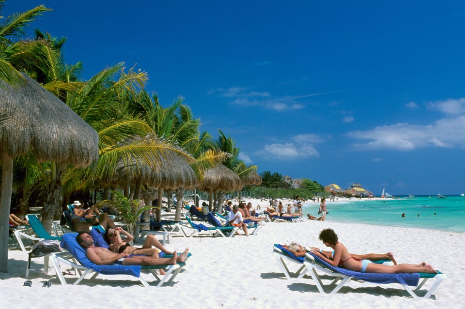 Cancun Beach, Riviera Maya, Mayan Riviera, Yucatan, Mexico