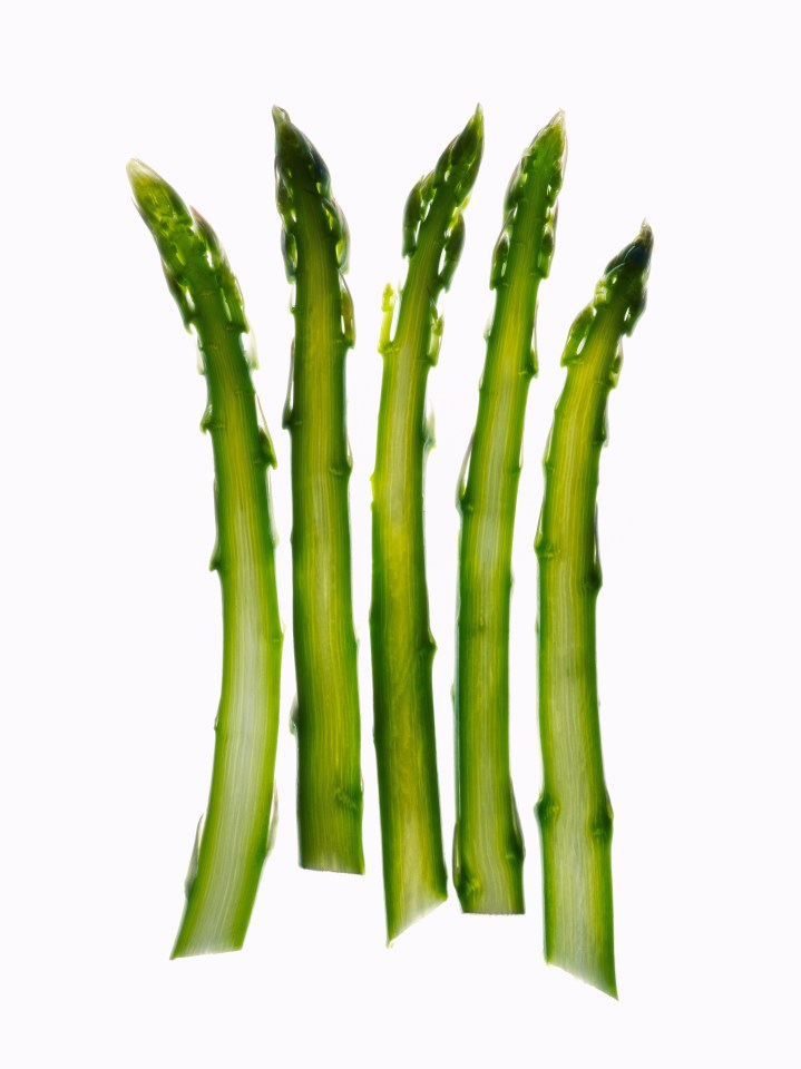 Asparagus increases blood and oxygen flow