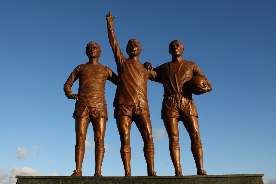 They now have a statue of them outside of Old Trafford