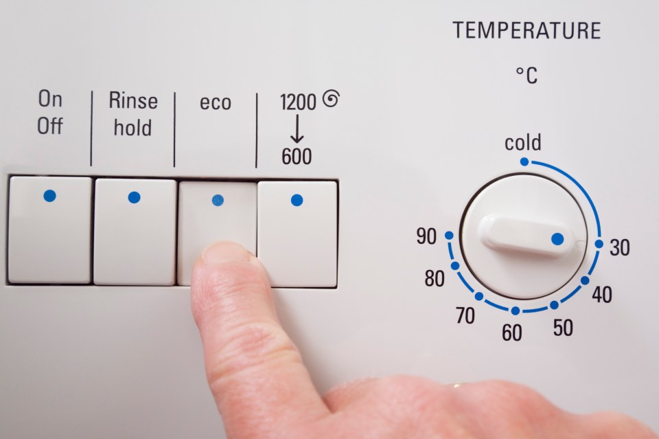 Brits struggling to understand their washing machine settings