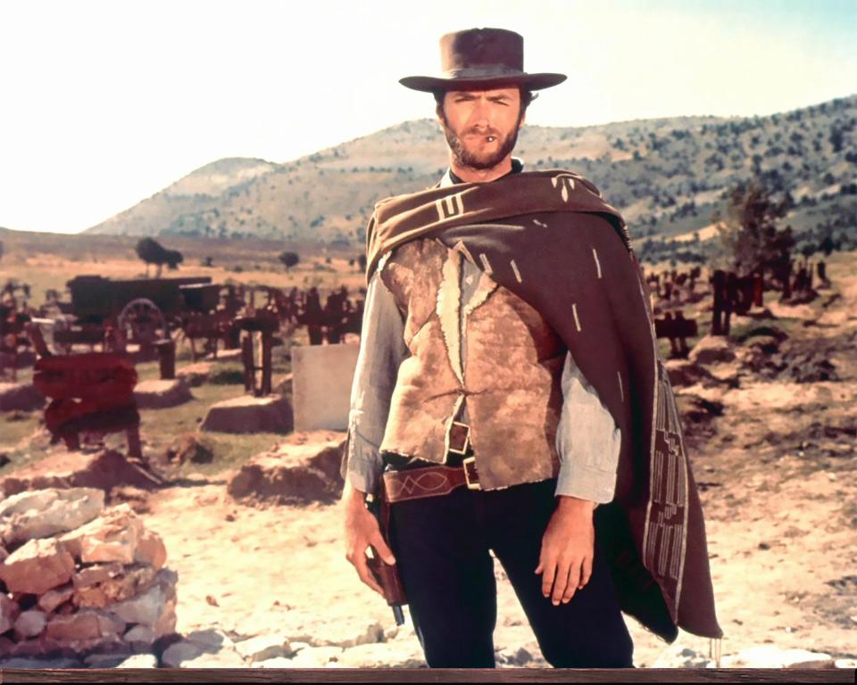 Clint Eastwood in 1966 Western The Good, the Bad and the Ugly