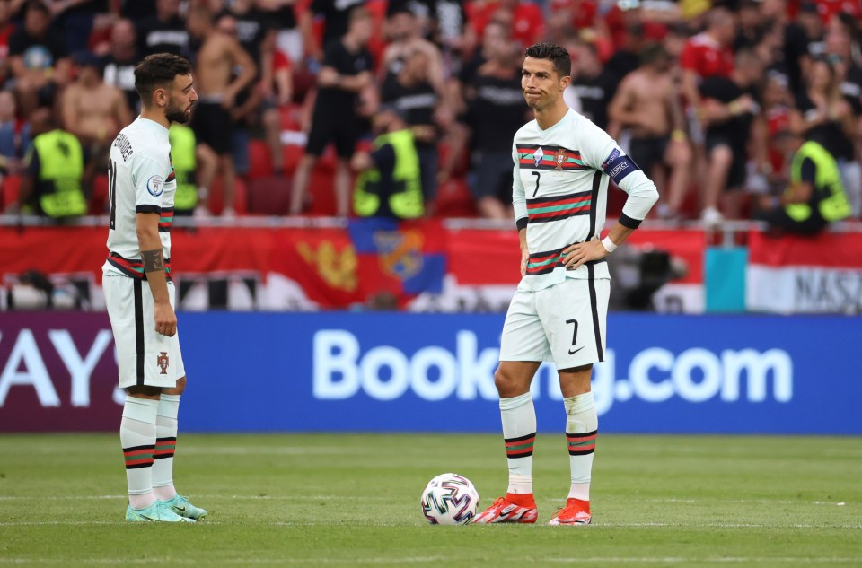 Cristiano Ronaldo has been backed to pull rank over Bruno Fernandes