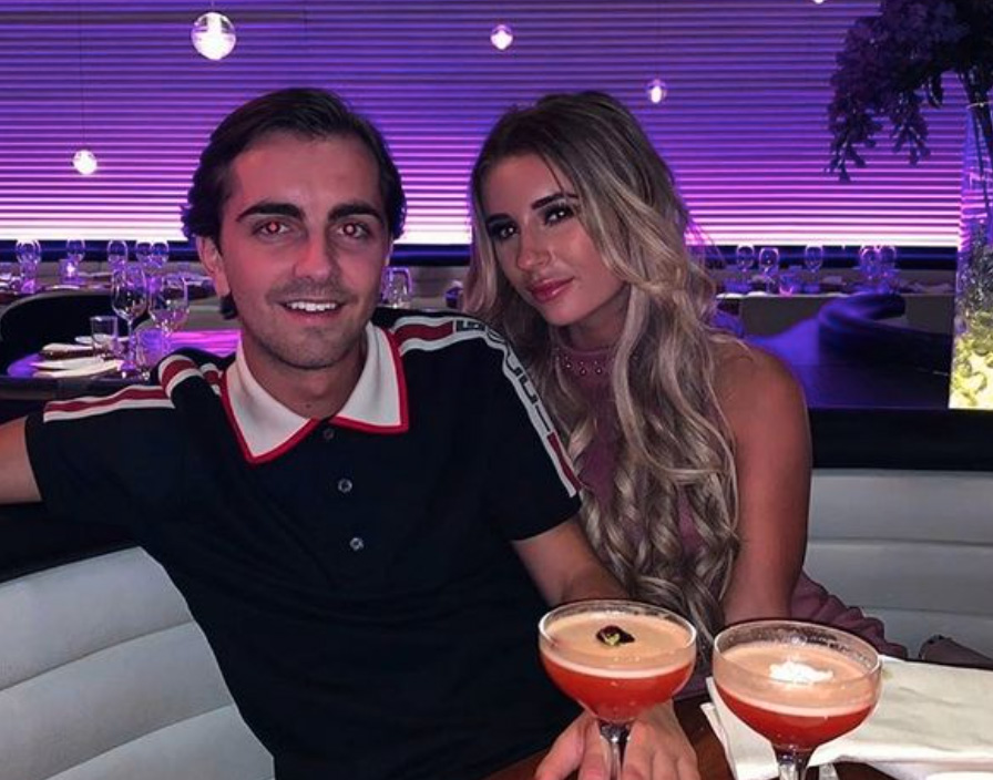 Dani Dyer, seen with conman partner Sammy Kimmence, raked in more than £250,000 last year