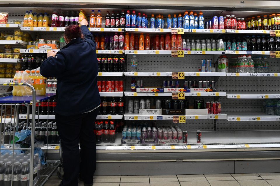 Supermarkets are warning that delivery delays are causing empty shelves