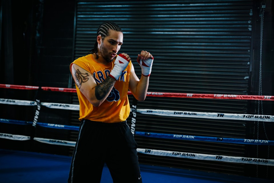 Nico Ali Walsh is preparing for his first professional boxing bout on August 14