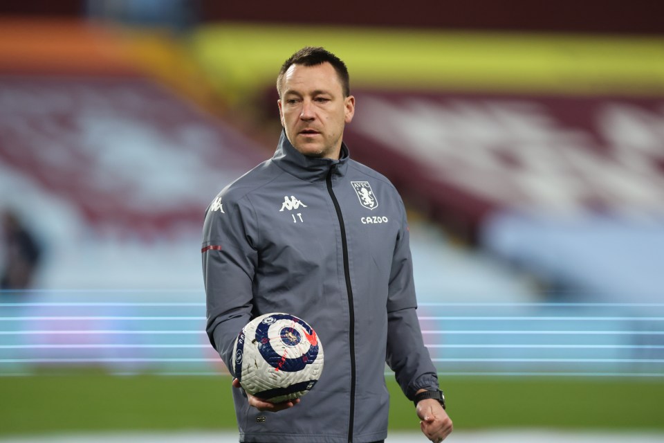 Terry left Aston Villa earlier this year