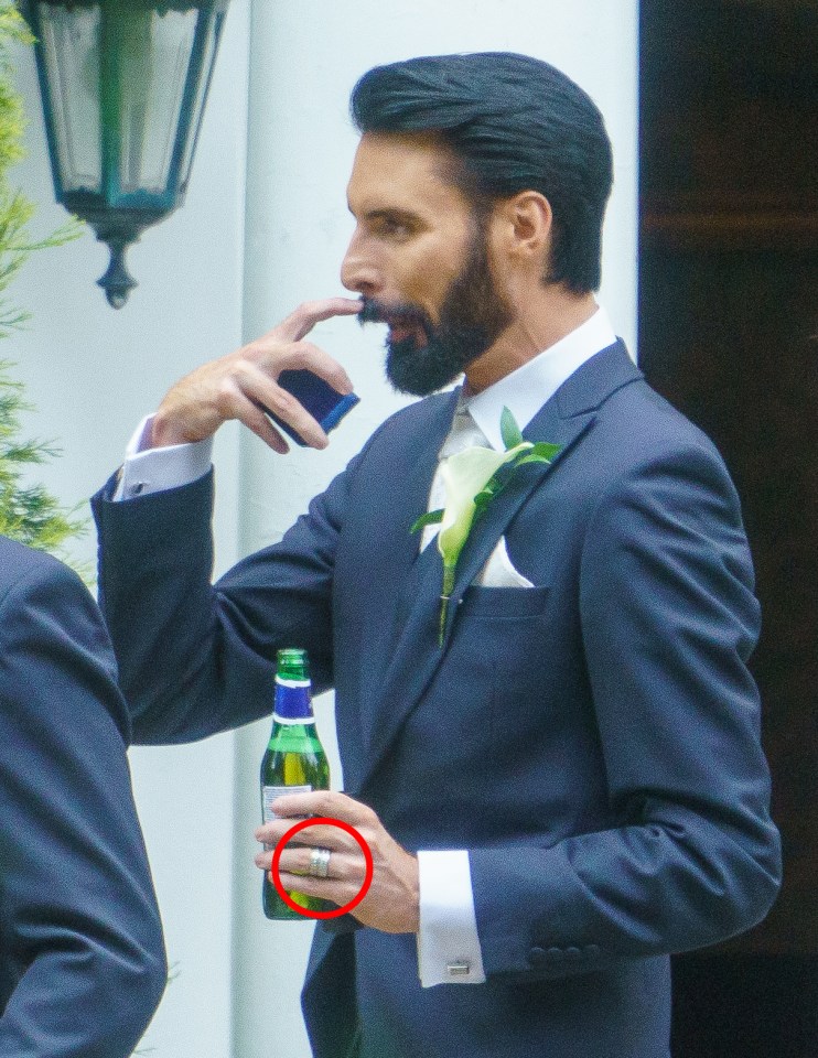 Rylan Clark-Neal remains wearing his wedding ring after separating from his husband