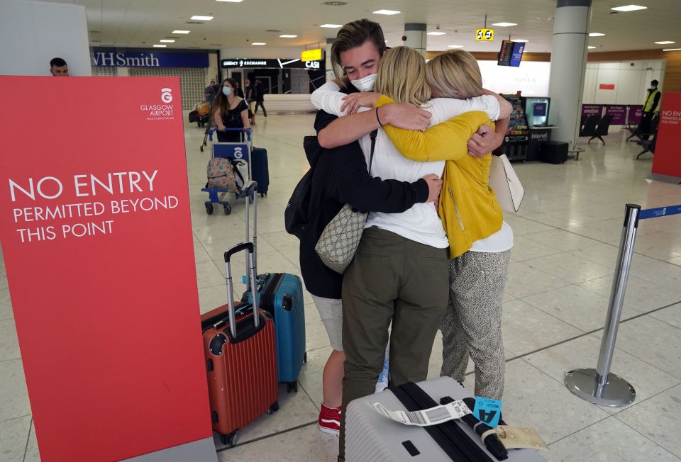 New cases are at the lowest point in five weeks - as fully-jabbed travellers from the US and EU are told they are now welcome in the UK without self-isolating