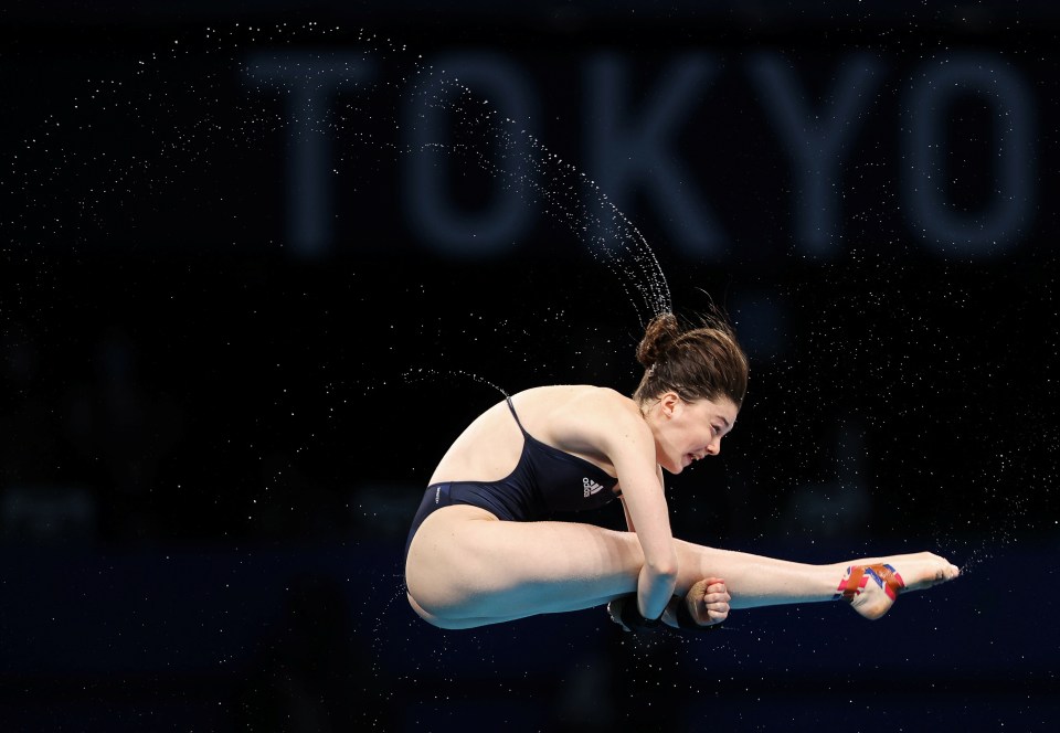 Andrea Spendolini-Sirieix booked her place into the 10m platform diving final this morning