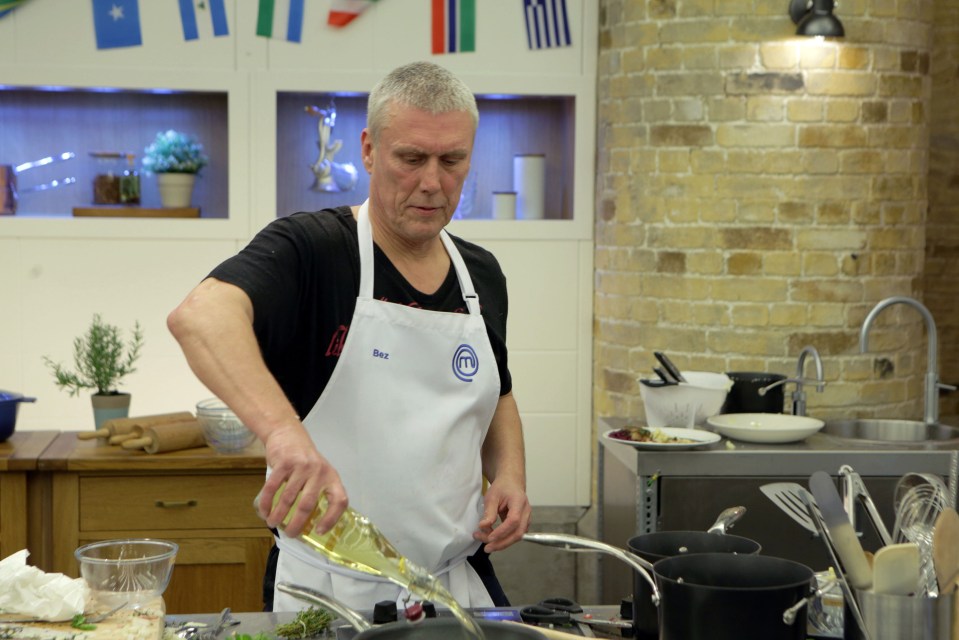 Savour Bez’s turn on the new series of Celebrity MasterChef