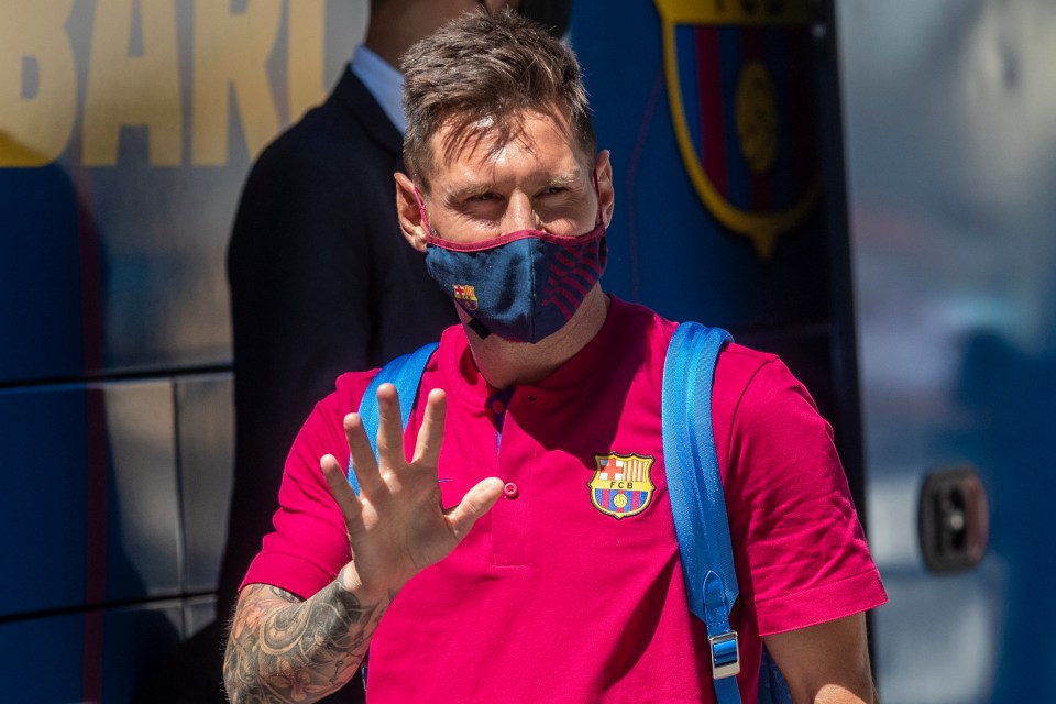 Messi is waving goodbye to Barcelona after contract talks broke down