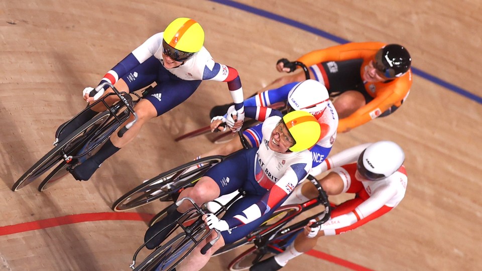 Katie Archibald and Laura Trott were in a league of their own