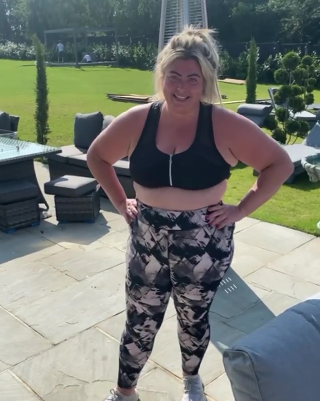 Gemma Collins looked slimmer and happier than ever