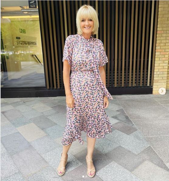 The stylish Loose Women star also loves a floaty floral frock