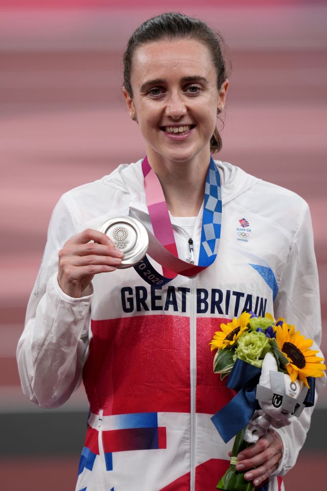 Muir claimed a superb silver in the women's 1500m at the Olympic Games