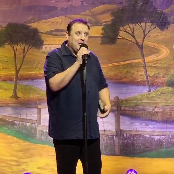 Peter Kay returned to the stage for the first time in four years