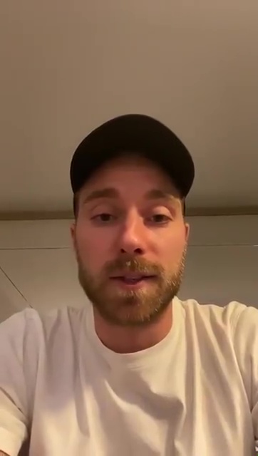 Christian Eriksen sent a young child a video message after learning she will be having a heart operation