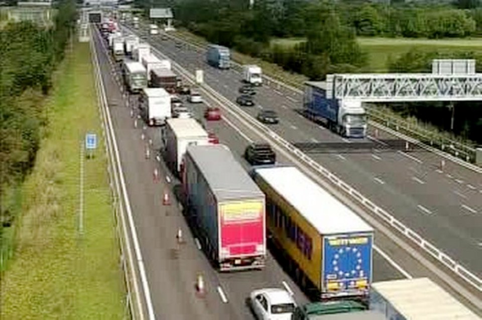 The crash caused ten hours of road delays