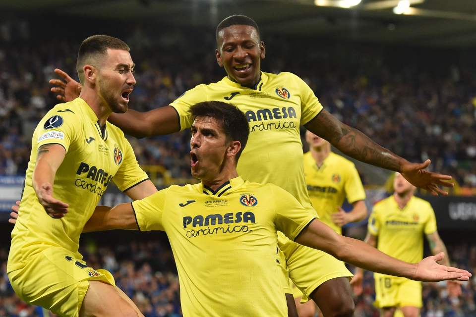 Villarreal hail Gerard Moreno after he took the Super Cup to extra time