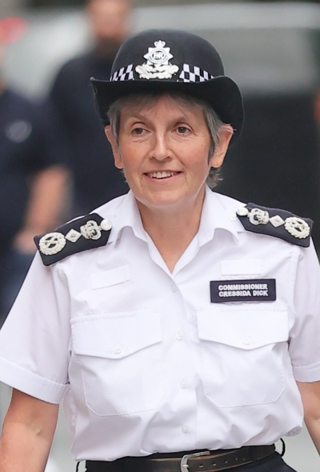 Speaking about Andrew, Dame Cressida said: 'No one is above the law'