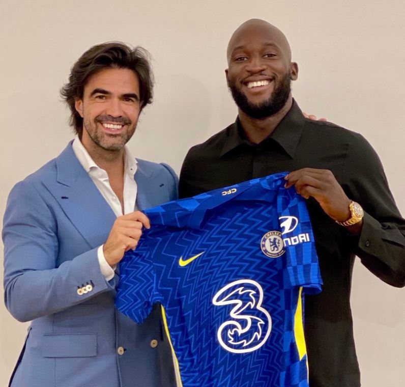 Romelu Lukaku was officially unveiled as a Chelsea player on Thursday