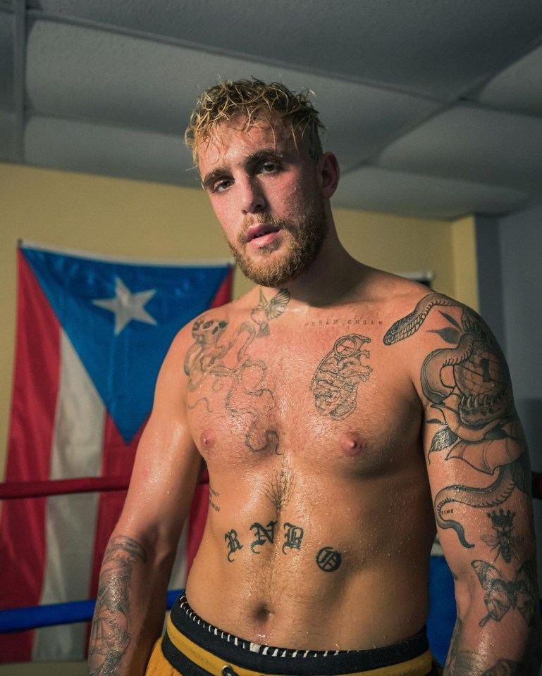 Jake Paul is is training in 'paradise' by preparing to fight Tyron Woodley in Puerto Rico