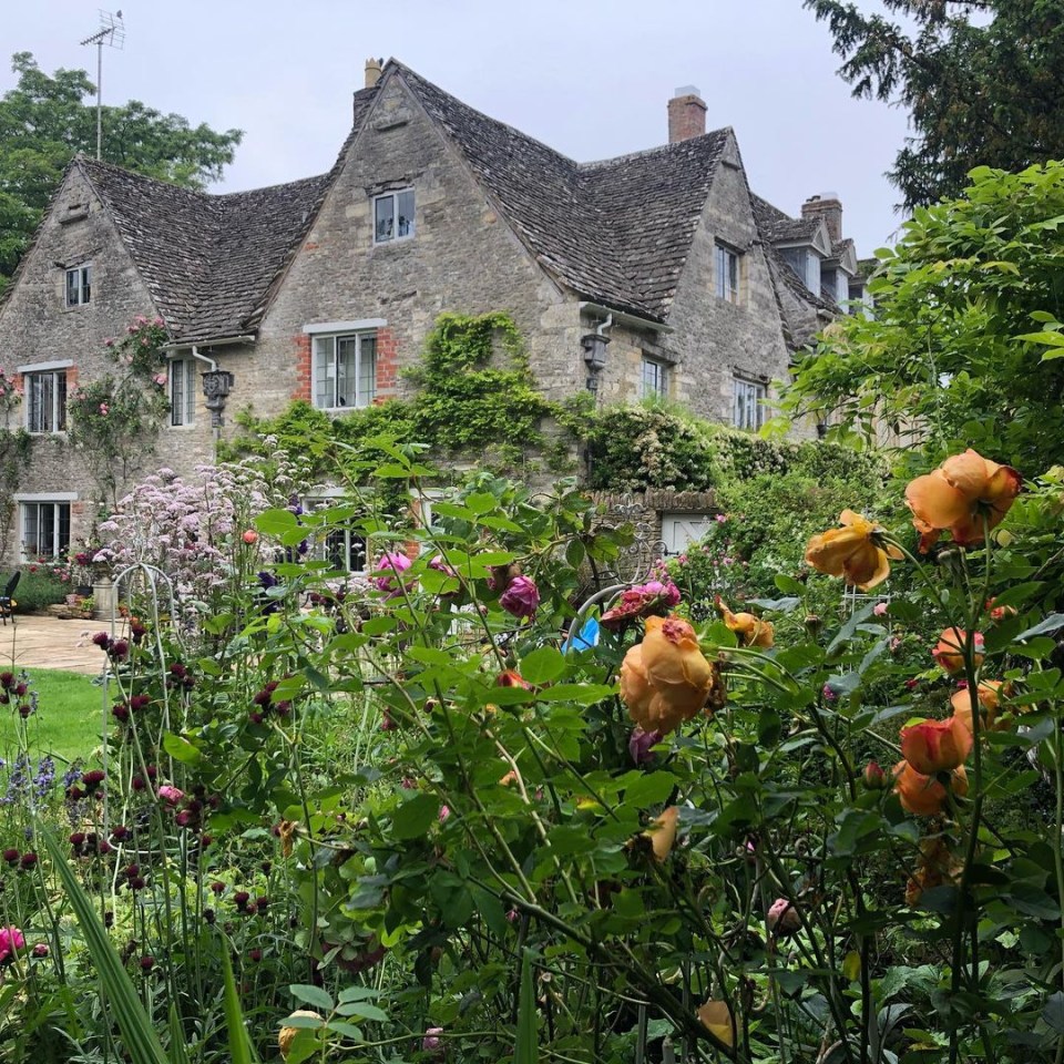 The 17th-century, grade-II listed manor house is in the Cotswolds