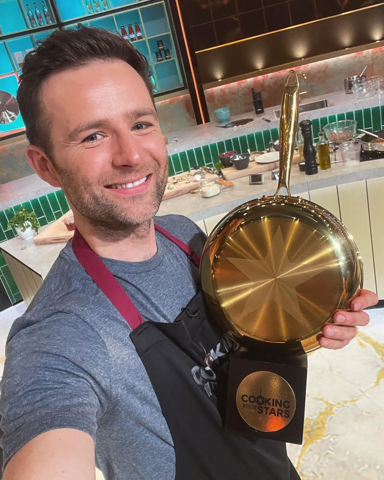 Harry Judd was crowned winner of Cooking With The Stars