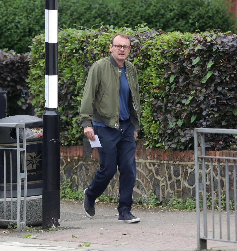 Sean was pictured in public as he walked near his home in North London in 2018