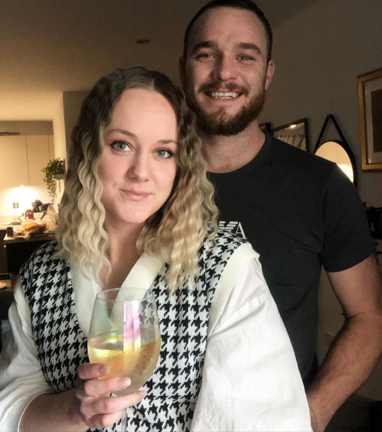 Beth and her boyfriend Blake, who are expecting their first child