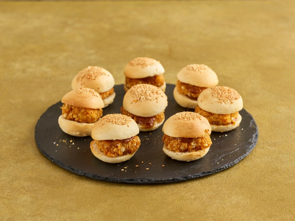 These chicken sliders will be gone in one bite