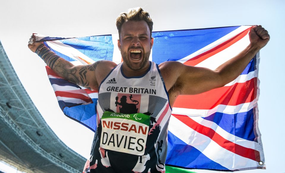 Aled Davies is a a Paralympic hero