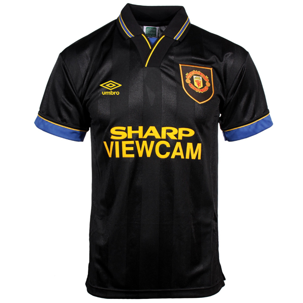 Umbro managed to make United's black third kit from 1993-94 look interesting