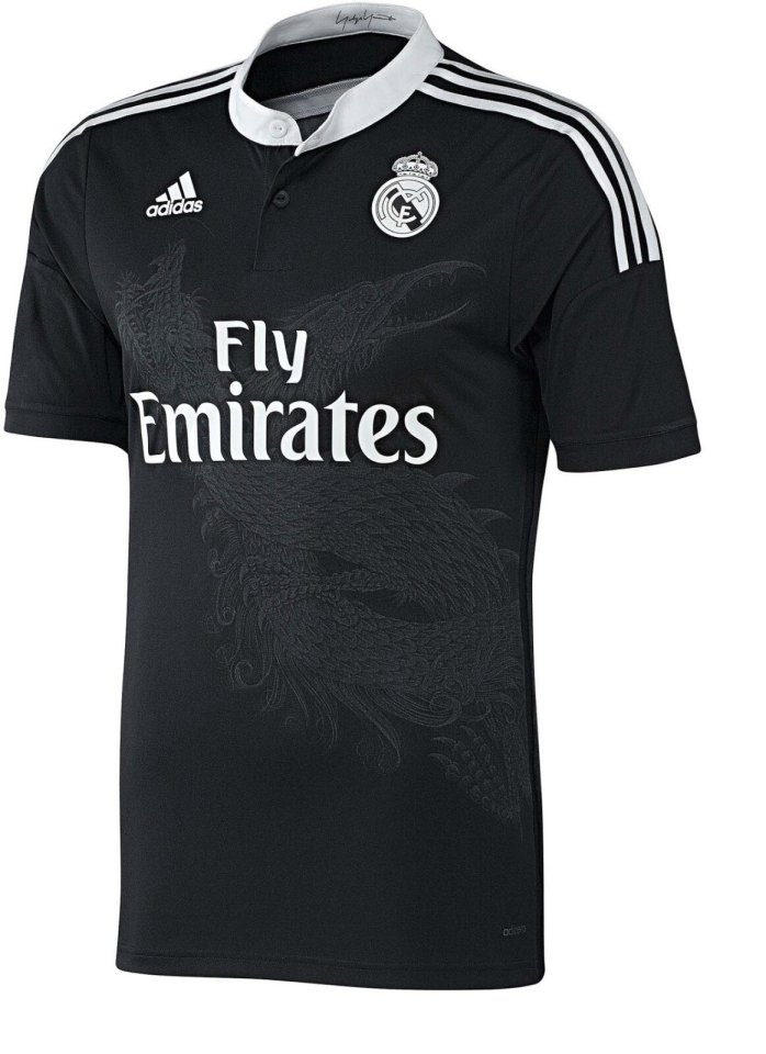 Yohji Yamamoto designed Real Madrid's ace third kit for the 2014-15 season