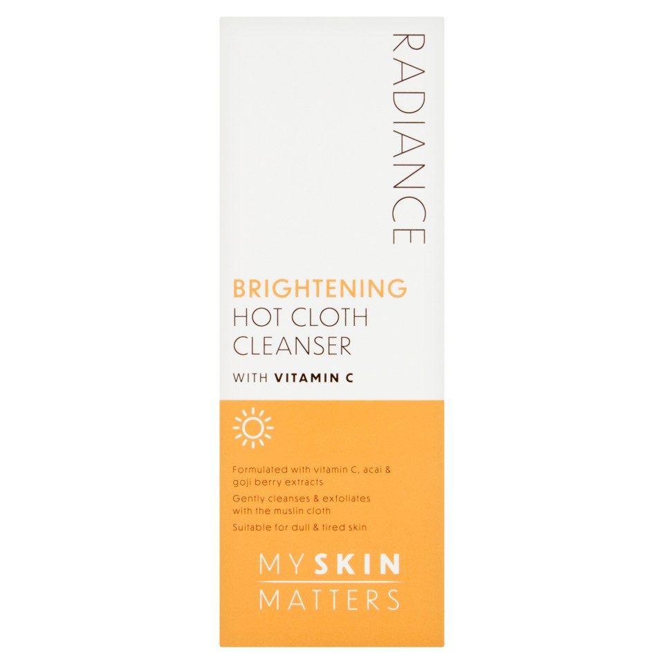 ...when you can save £3 with the Sainsbury’s My Skin Matters Brightening Hot Cloth Cleanser