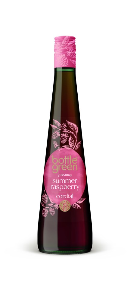 Treat yourself to the Bottlegreen Luscious Summer Raspberry Cordial and save £1 Morrisons