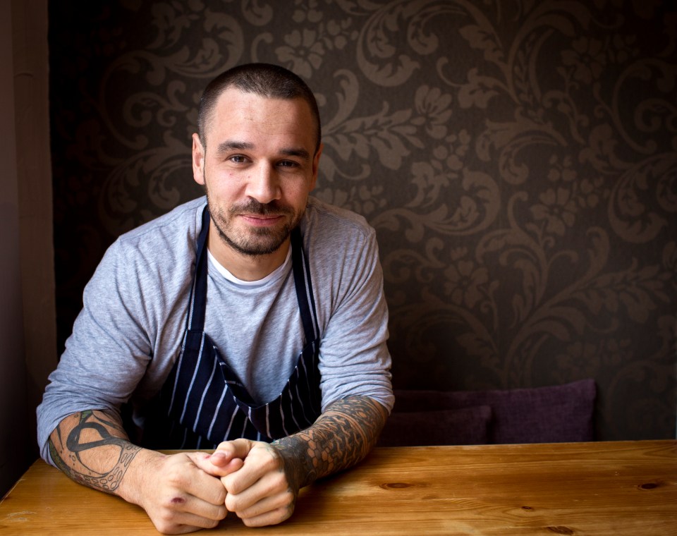 Gary Usher owns the Sticky Walnut restaurant in Chester, Cheshire