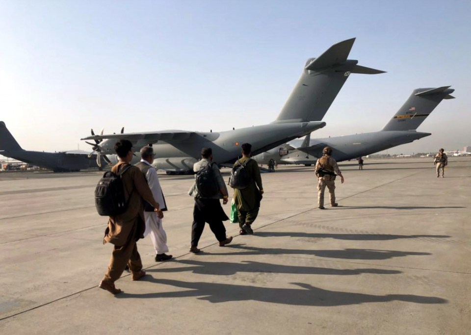 Evacuation flights are taking off from Kabul airport