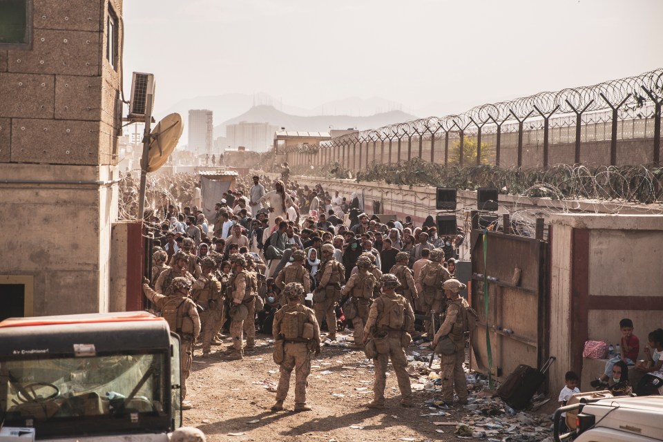 Afghans have been banned from going to Kabul airport