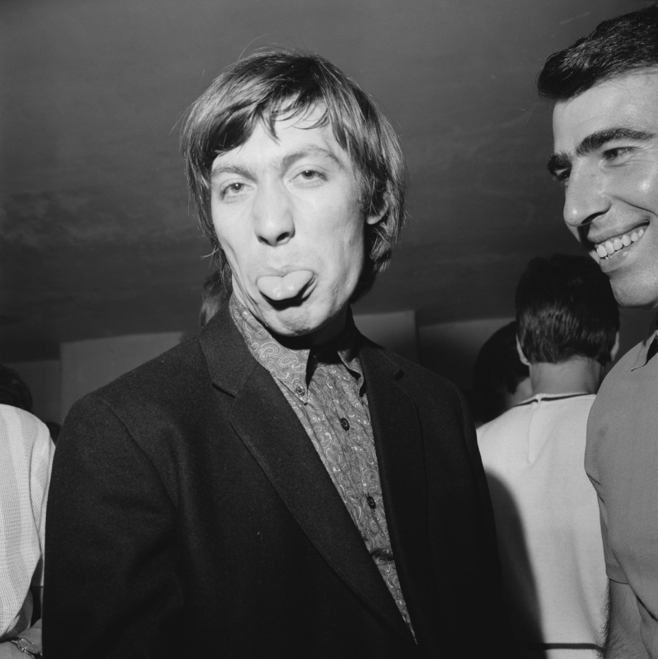 Charlie Watts on June 26, 1964