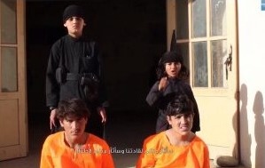 ISIS-K have released pictures of children executing people