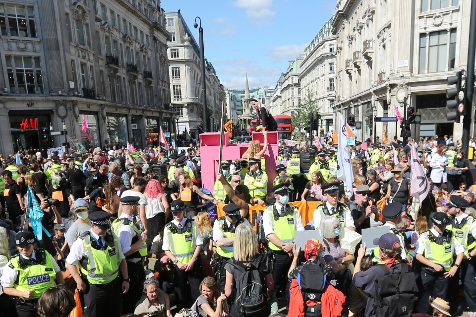 Extinction Rebellion have wreaked havoc on the capital in their latest protest