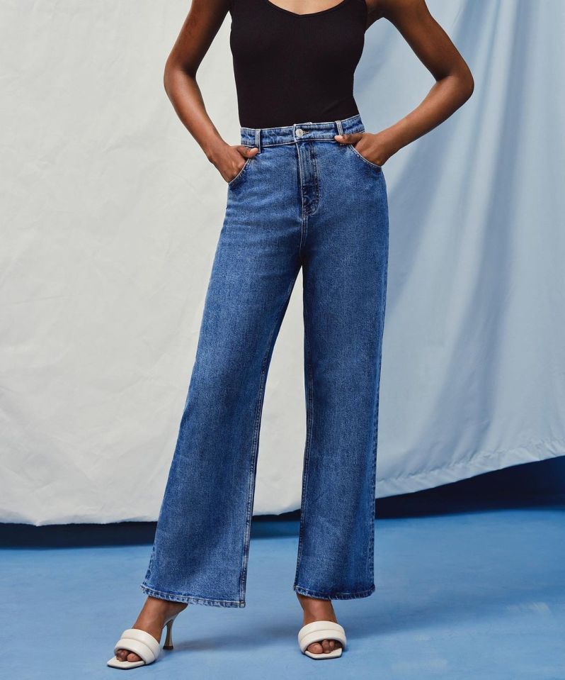 These wide-leg jeans are new for Autumn