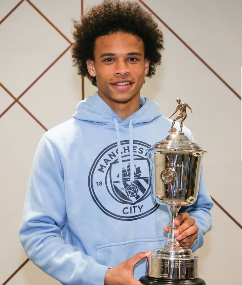 The German winger was named PFA Young Player of the Year at Manchester City