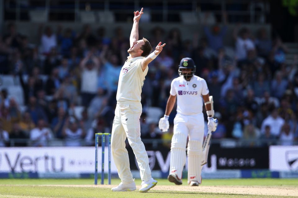 Ollie Robinson picked up five wickets for England