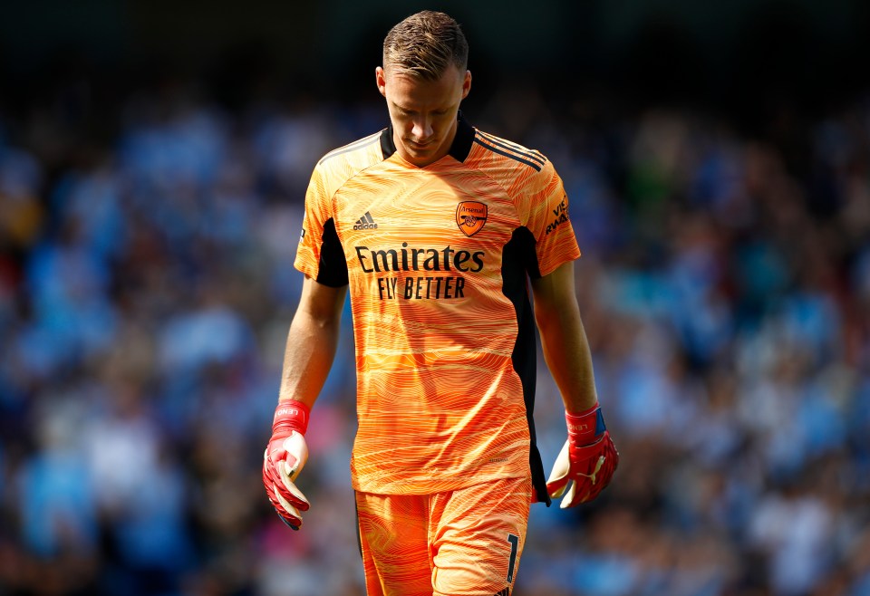 Although he conceded five, it could have been much worse for Arsenal if it wasn’t for Bernd Leno