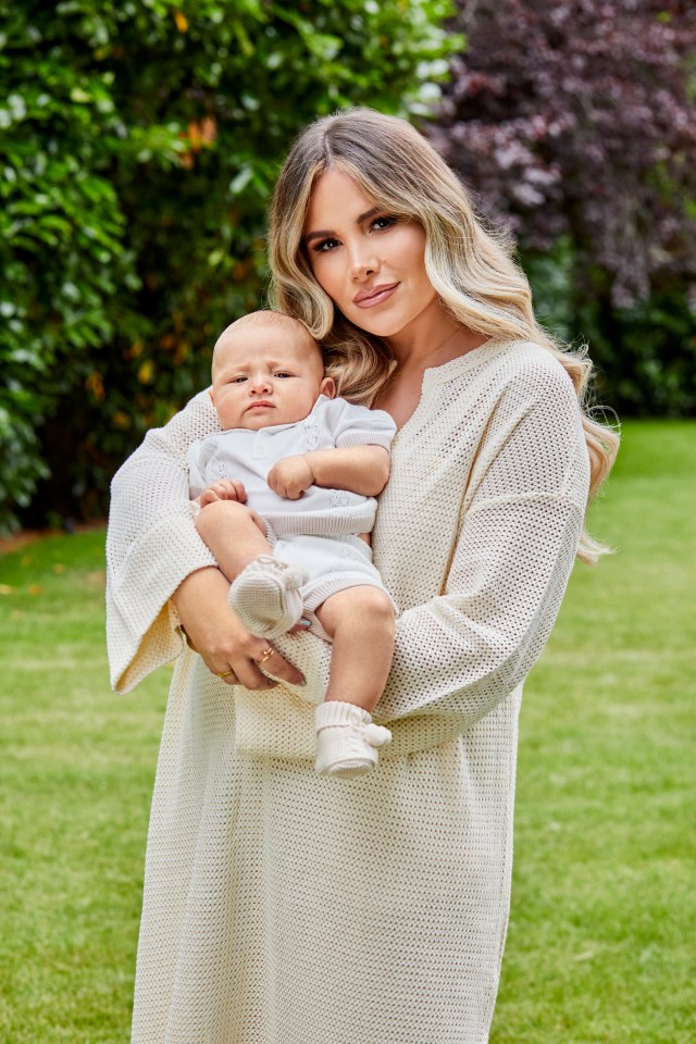 TOWIE star Georgia Kousoulou has hit back at critics who piled pressure on her to 'bounce back' into shape after giving birth to her son