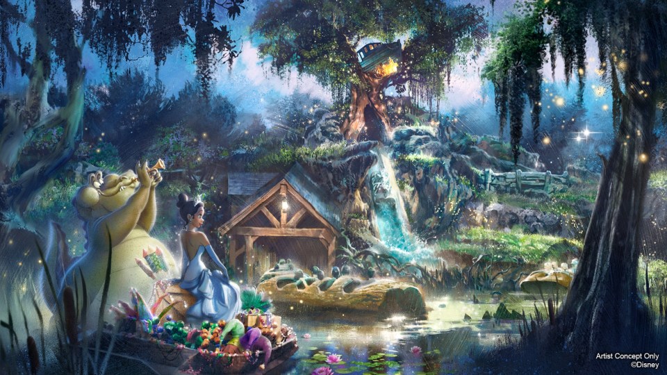 The new ride will be replacing Splash Mountain